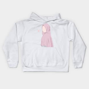 muslim cute Kids Hoodie